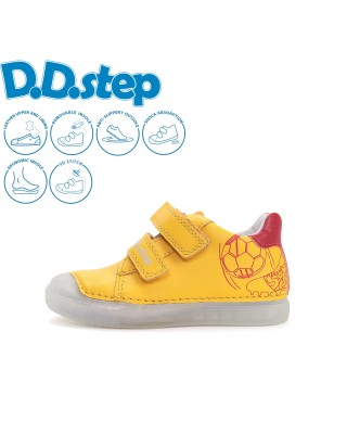 D.D. Step sárga fiú cipő