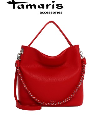 Tamaris Kalia piros válltáska