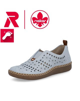 Rieker világoskék belebújós...