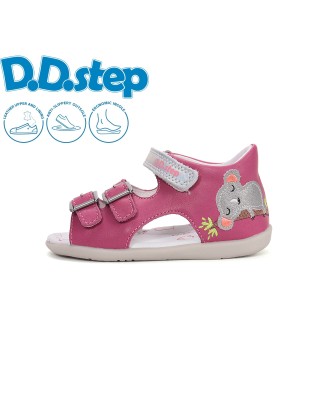 D.D. Step pink kislány szandál