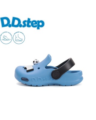 D.D. Step kék kisfiú papucs
