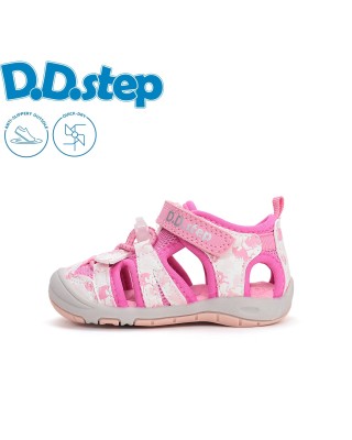 D.D. Step pink kislány zárt...