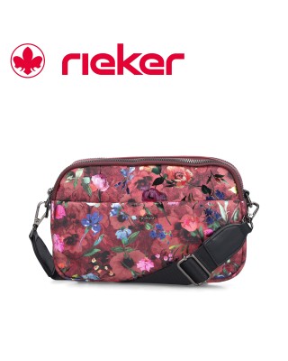 Rieker bordó mintás női...